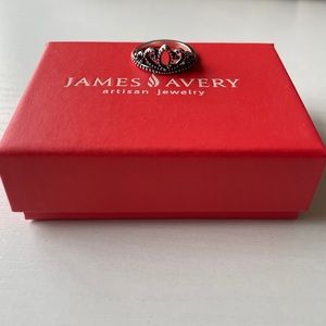 James Avery Beaded Tiara Ring